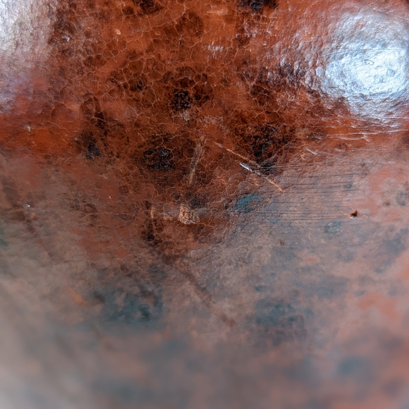 Hand Made Tribal Vase Jug With Woven Straw Grass Top Large Size - Picture 5 of 6